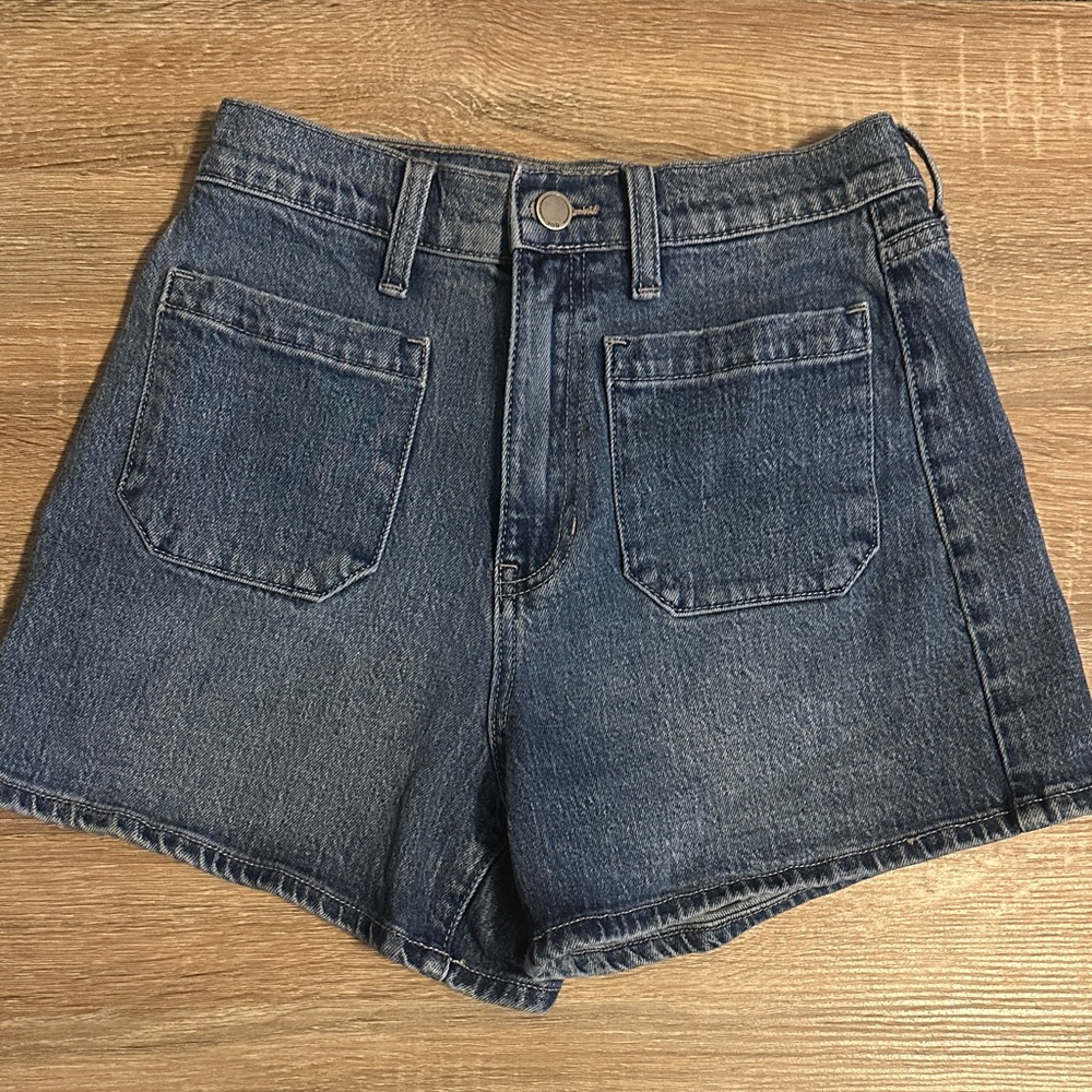 Just Black Women's Blue Jean Shorts